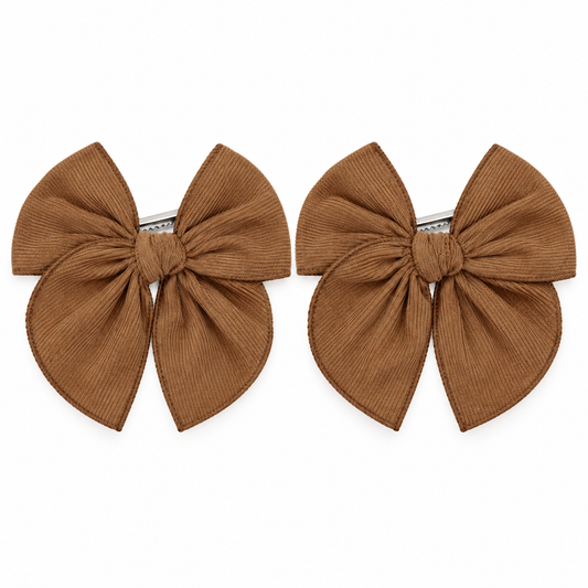 Heirloom Bow Pigtail Set