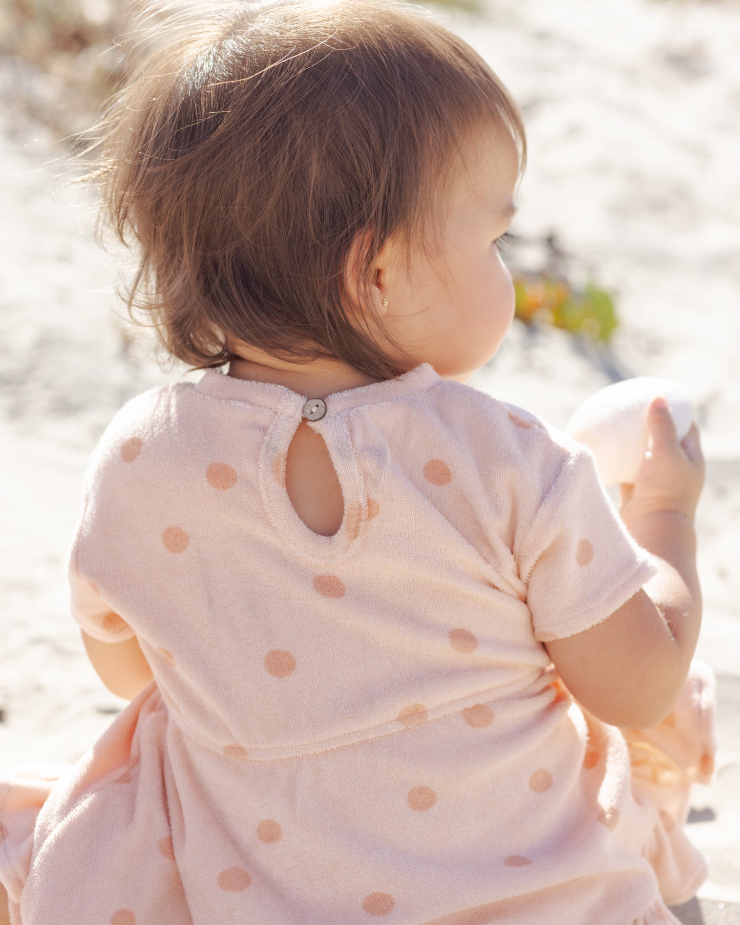 TERRY DRESS POLKA DOT