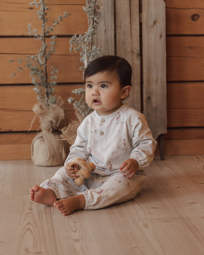 HENLEY JUMPSUIT (DALMATIAN)