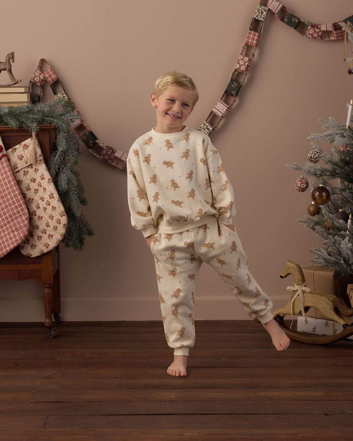 JOGGER SWEATPANT (GINGERBREAD)