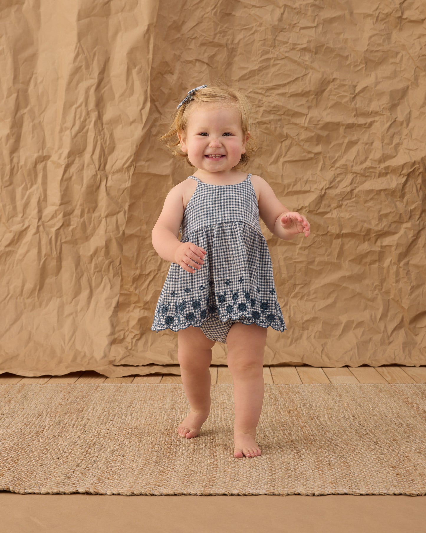 Zenni Set (Marine Gingham)