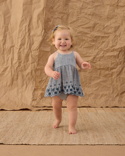 Zenni Set (Marine Gingham)