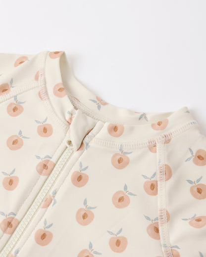 RASHGUARD ONE-PIECE PEACHES