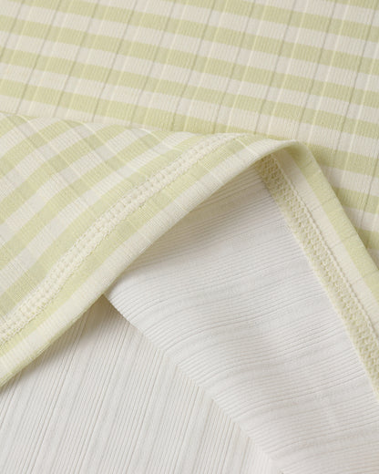 BOYS RASHGUARD SET CITRON STRIPE