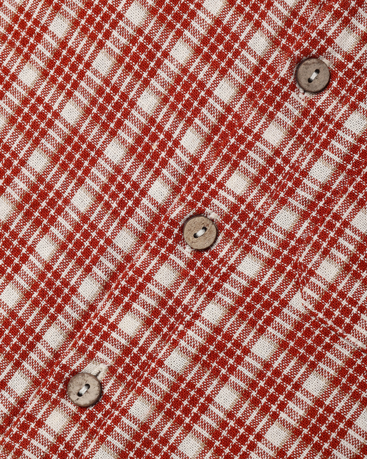 COLLARED LONG SLEEVE SHIRT (VINTAGE PLAID)