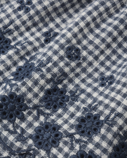 Zenni Set (Marine Gingham)
