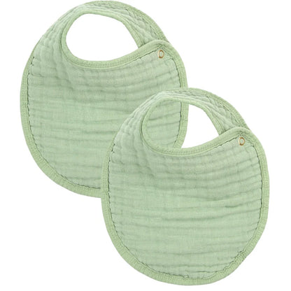 Cloud Muslin™ Bib 2 Pack (Sage)