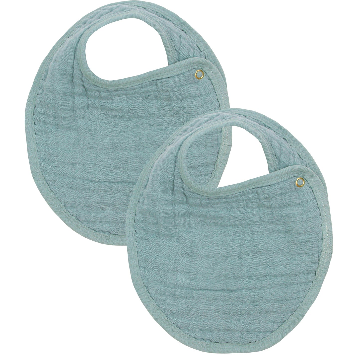 Cloud Muslin™ Bib 2 Pack (Steel)