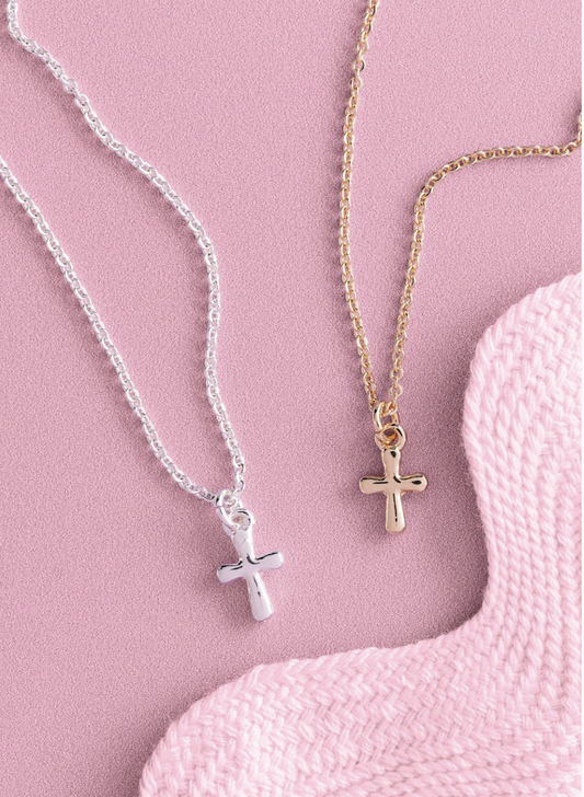 Petite Cross Necklace
