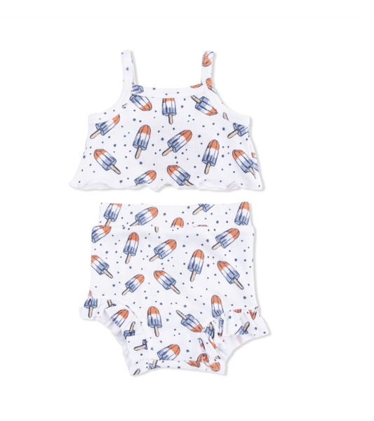 Astro Pop - Tank Top & High Waisted Short