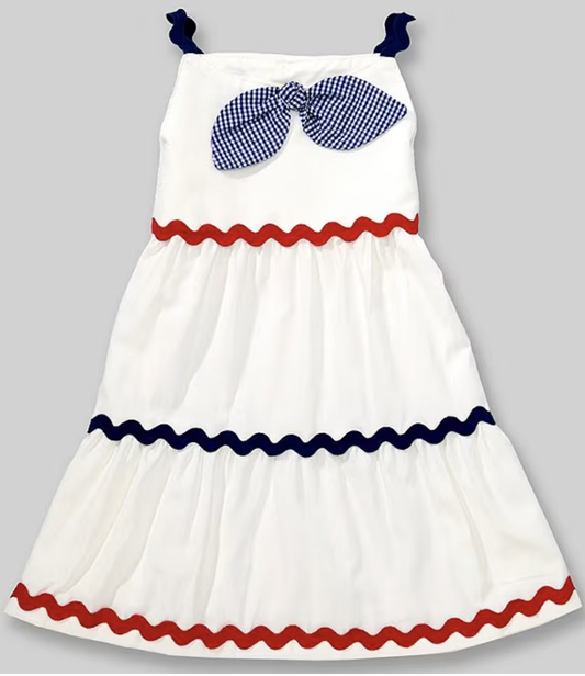 Tiered Ric-Rac Dress
