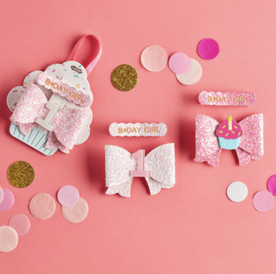 Birthday Hair Clips