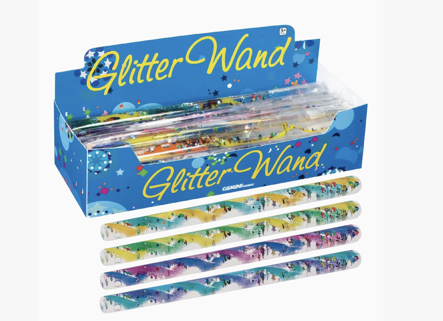 Jumbo Spiral Glitter Wand, Assorted Colors