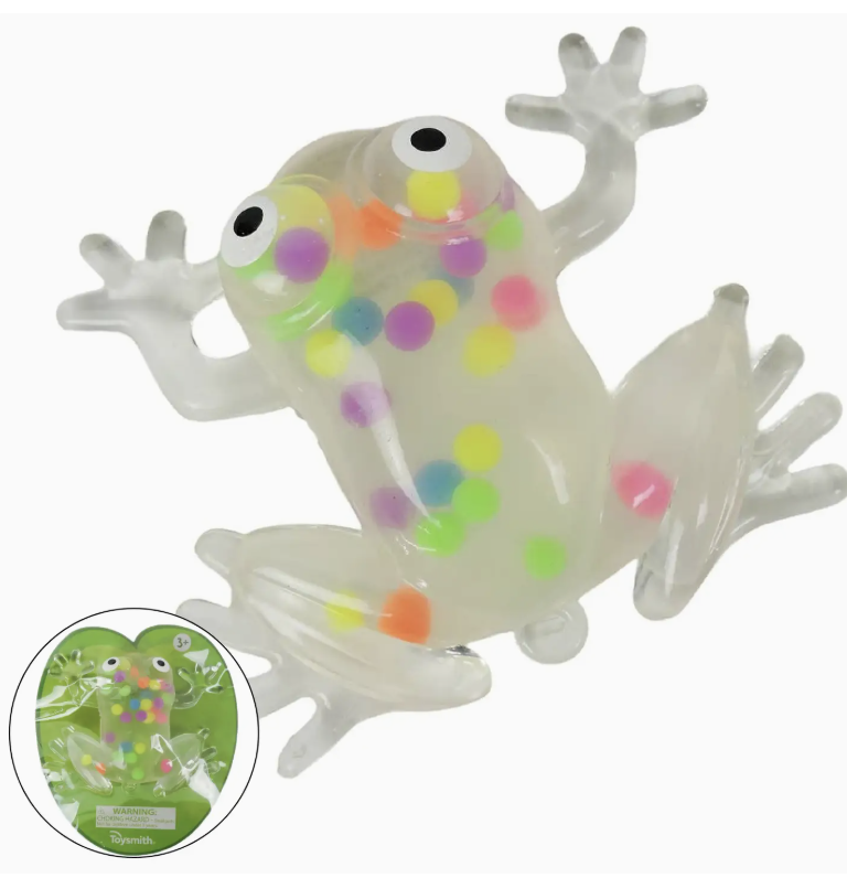 Squeezy Frog, 4" (Squishy Toy)