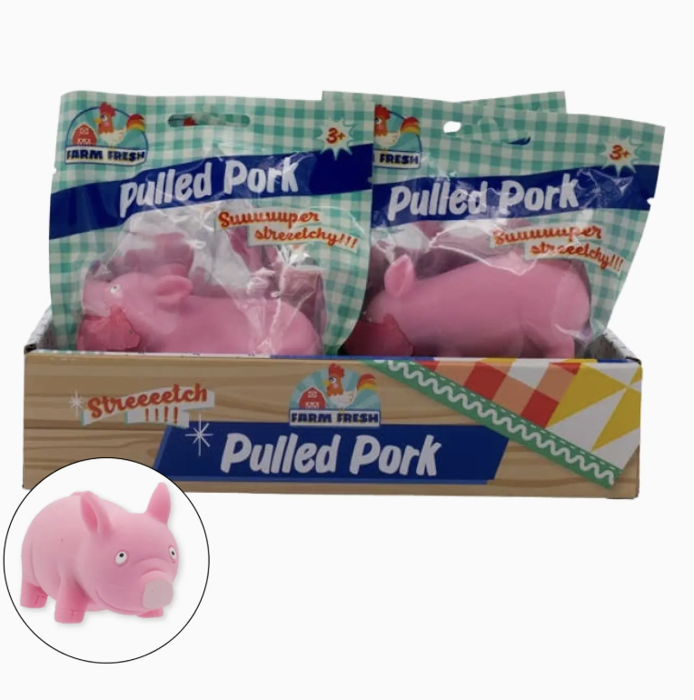 Farm Fresh Pulled Pork Squish Toy