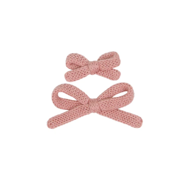 Crochet Bow Alligator Clip