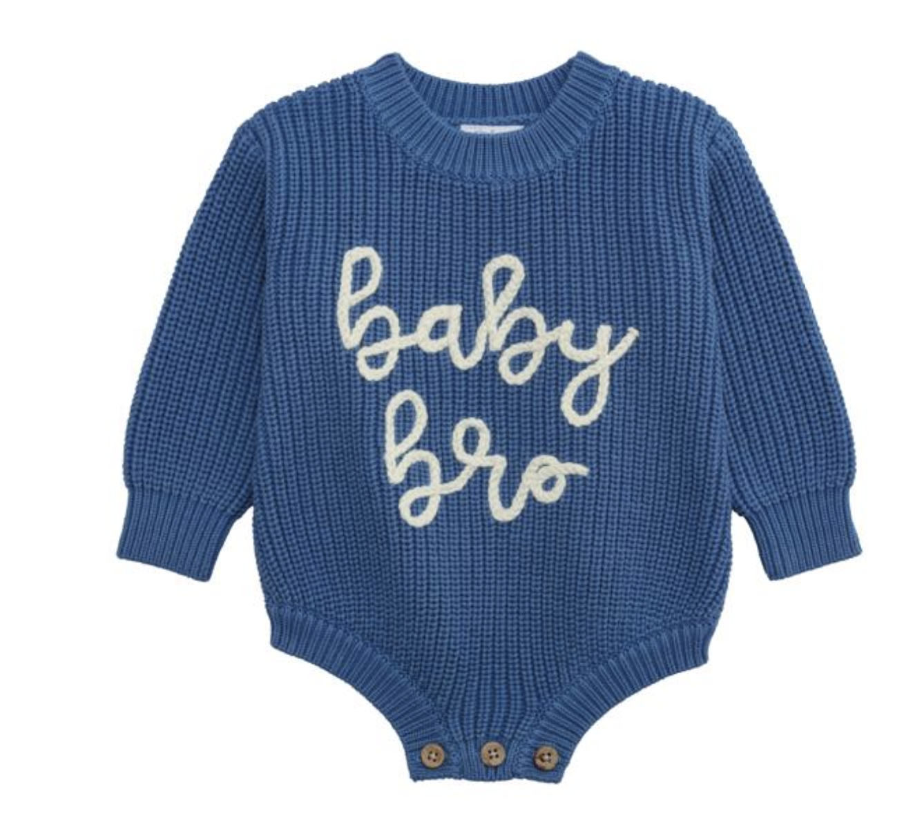Baby Bro Sweater Romper