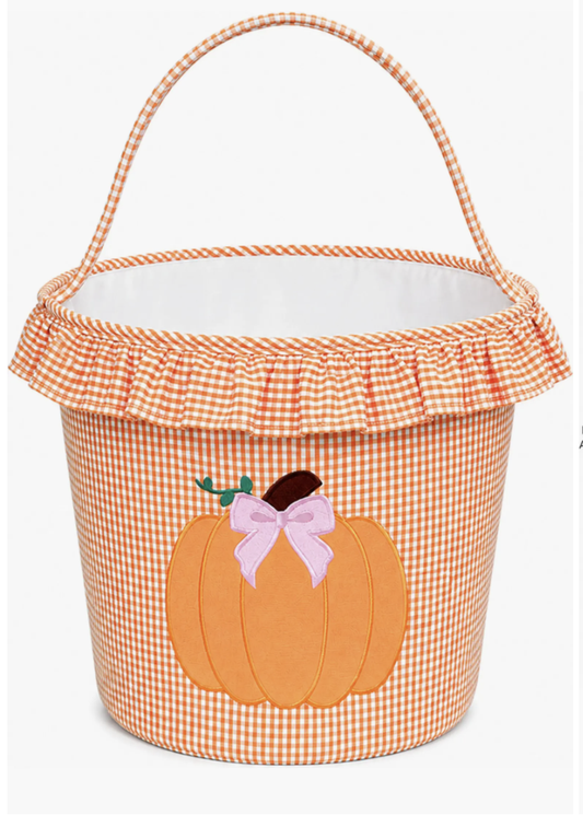 Ruffled Trick-or-Treat Tote
