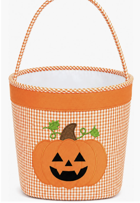 Jack-O-Lantern Trick-or-Treat Tote