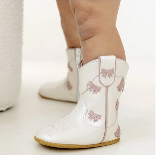 Bow Baby Booties