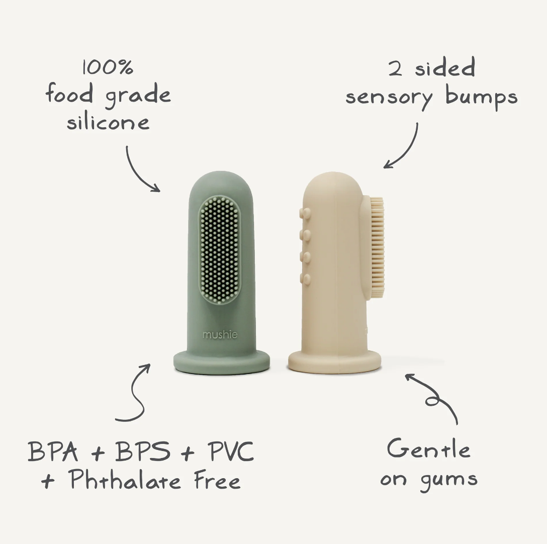 Finger Toothbrush (Clay/Shifting Sand)