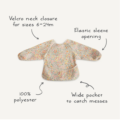 Long Sleeve Bib (Dinos)