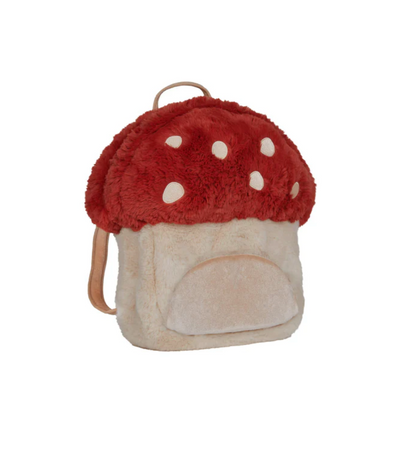 Hopalong Mushroom Backpack (Red)