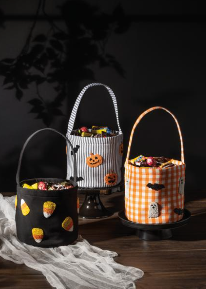 Halloween Beaded Treat Buckets *FINAL SALE*