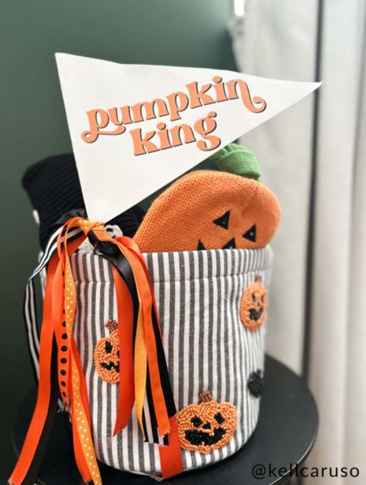 Halloween Beaded Treat Buckets *FINAL SALE*