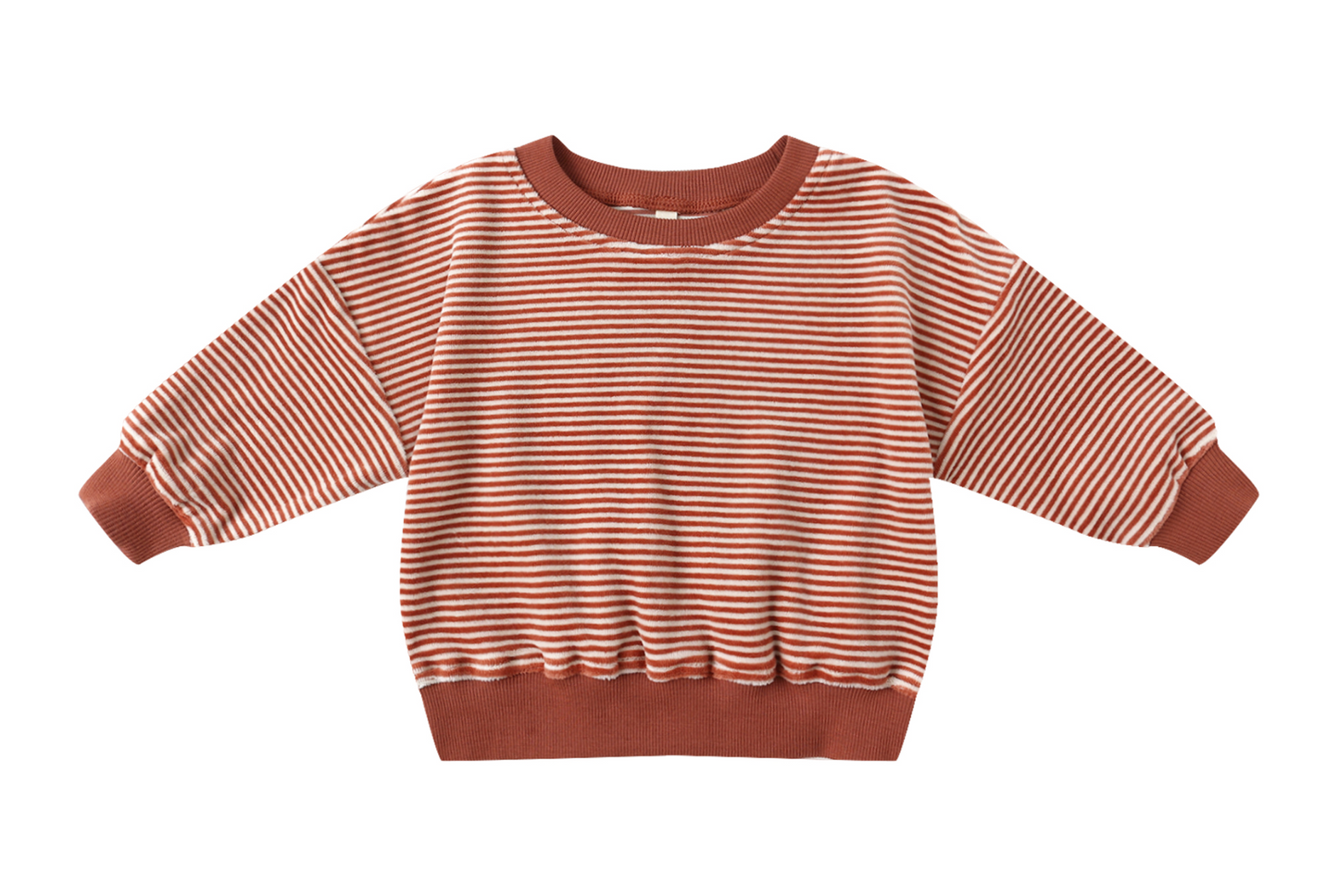 Relaxed Velour Sweatshirt