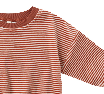 Relaxed Velour Sweatshirt