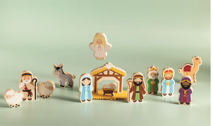 Nativity Wood Toy Set