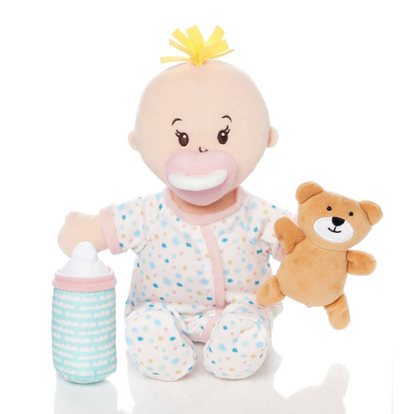 Love, Stella Sleepy Time Set Peach Doll with Blonde Tuft