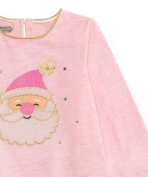 Pink Santa Tunic & Legging Set *FINAL SALE*