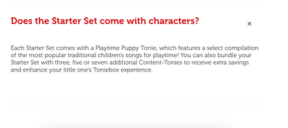 Toniebox Starter Set - Red