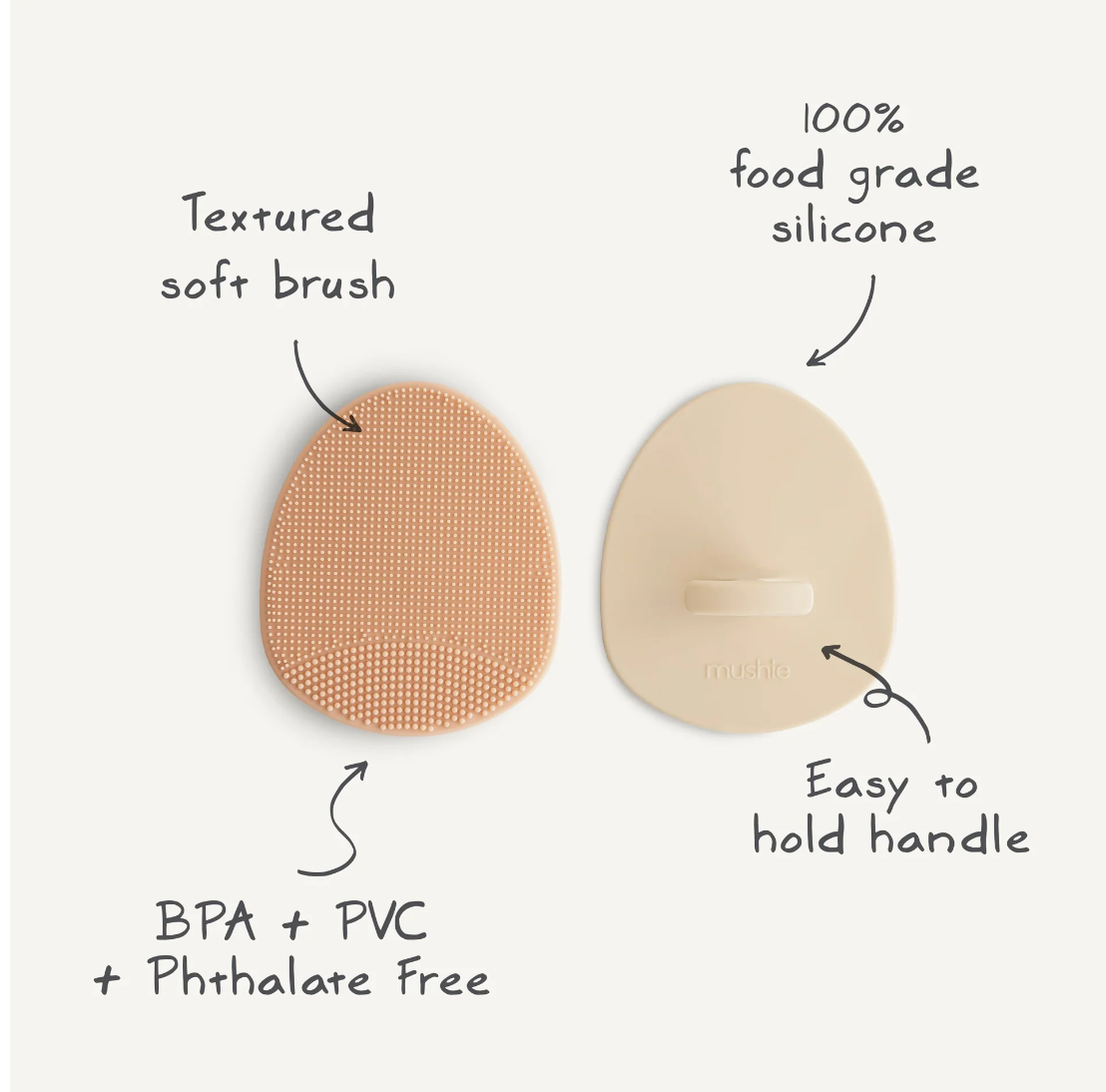 Cradle Cap Brush Pack (Rose/Soft Lilac)