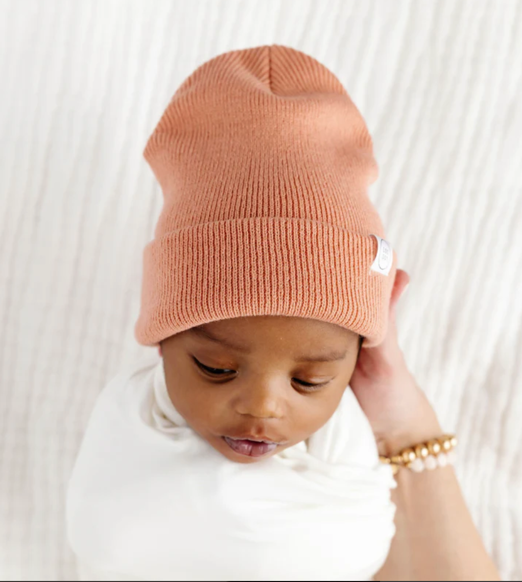 Salmon Pink Beanie