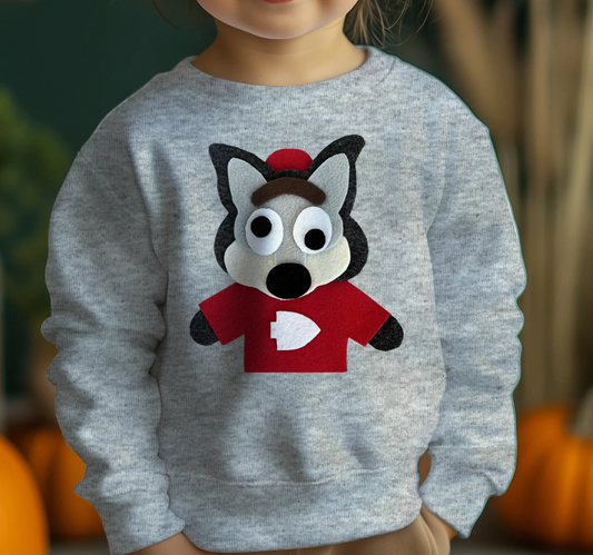 Crazy Wolf Sweatshirt