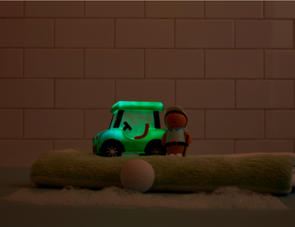 Golf Light-Up Bath Toy Set