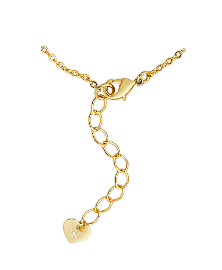 Musical Notes Necklace (Red)