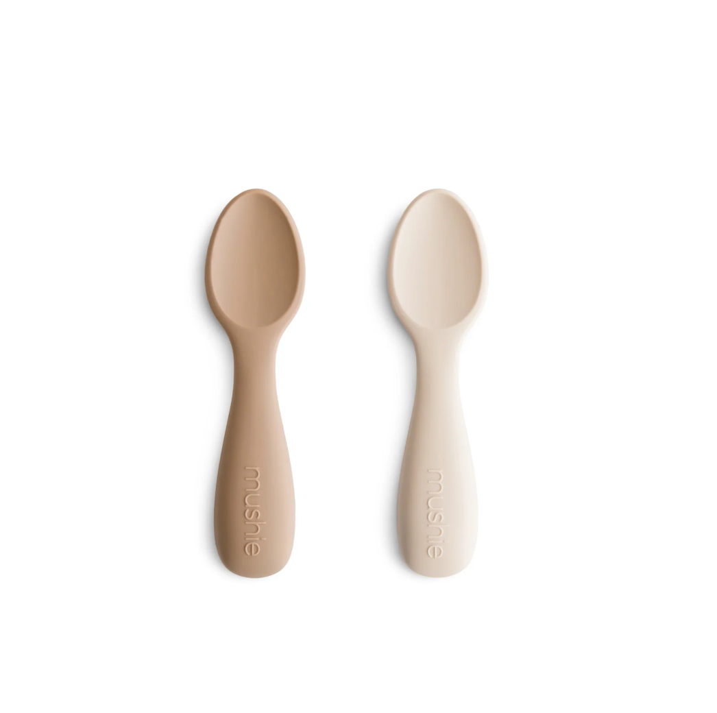 Silicone Toddler Starter Spoons (2-pack)