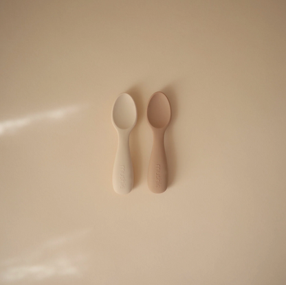 Silicone Toddler Starter Spoons (2-pack)