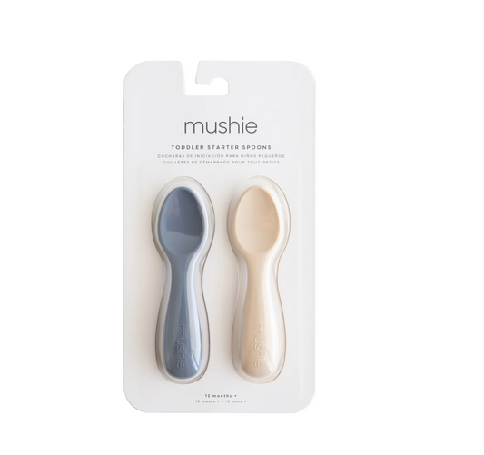 Silicone Toddler Starter Spoons (2-pack)