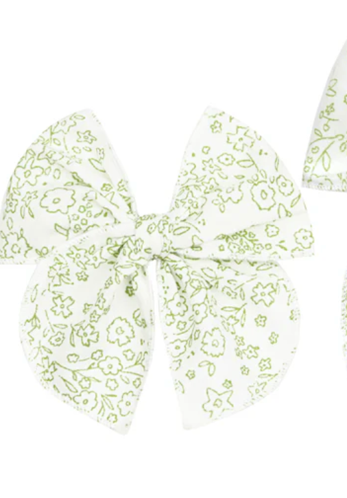 Heirloom Bow Clip (Bunny Garden)