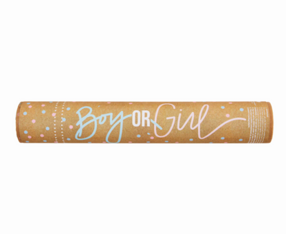 Gender Reveal Popper