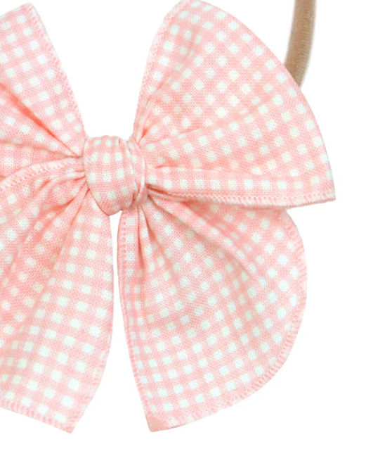 Petal Gingham Headband