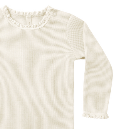 Waffle Long Sleeve Bodysuit