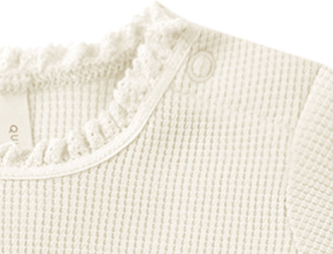 Waffle Long Sleeve Bodysuit