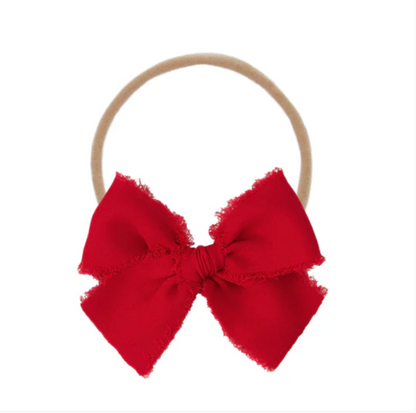 Chiffon Headband (Red)