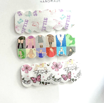 Swiftie Butterfly Snap Clip Set
